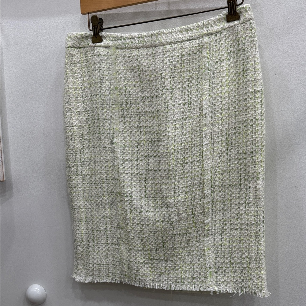 DStudio Elegant Tweed Pencil Skirt